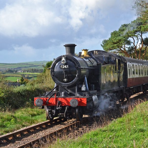 The Bodmin & Wenford Railway and Harbour Visit to Charlestown